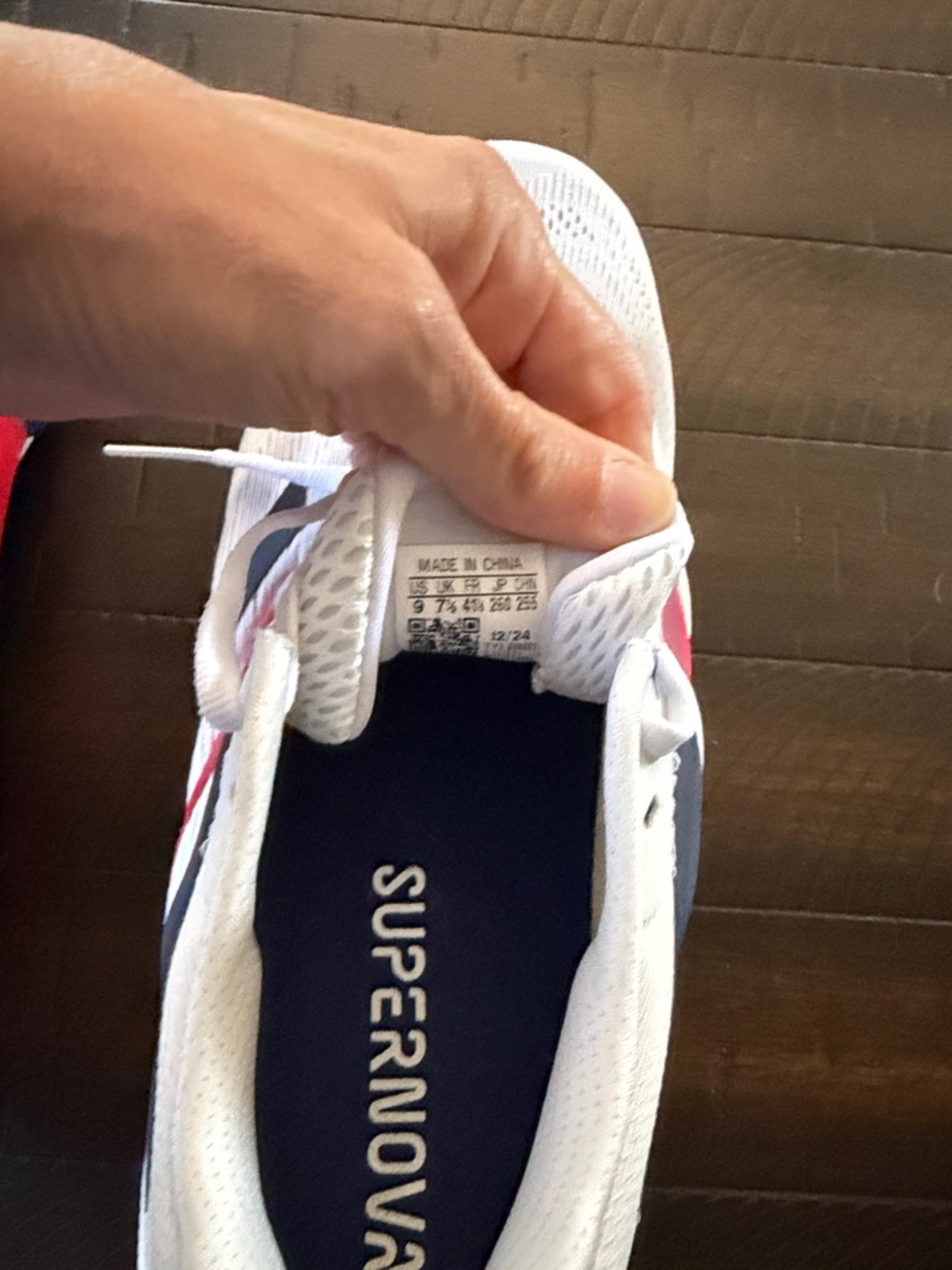 adidas supernova rise Sneakers with Navy & Red Stripes - Picture 7 of 7